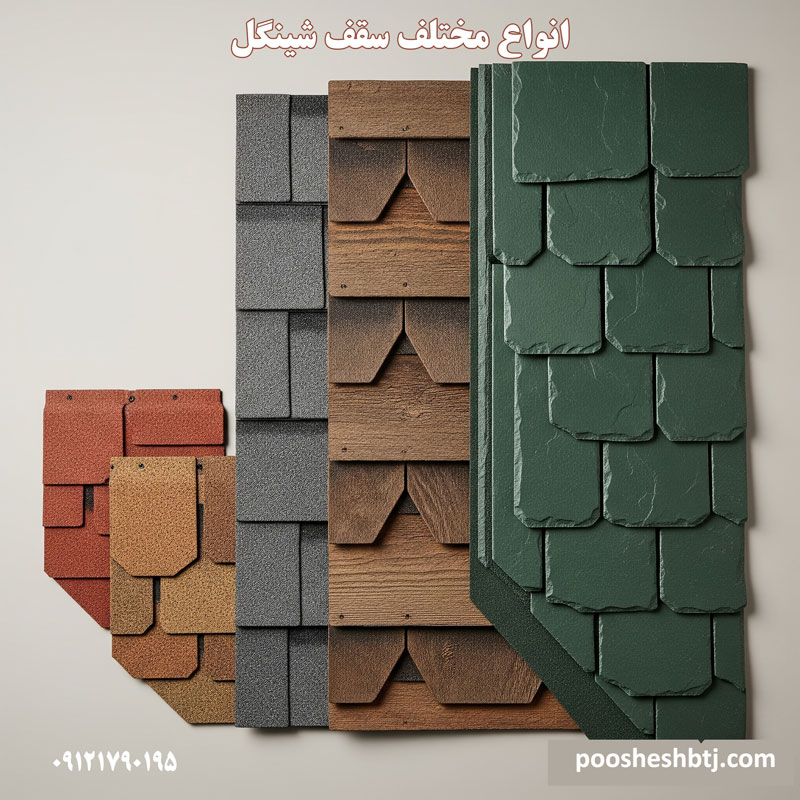 انواع-مختلف-سقف-شینگل انواع مختلف سقف شینگل